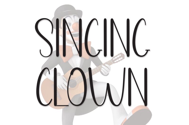 Singing Clown font | Fonts2u.com