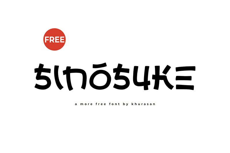 Sinosuke Schriftart