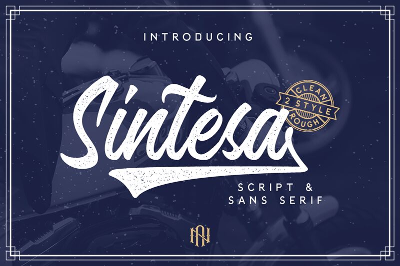 Sintesa Schriftart
