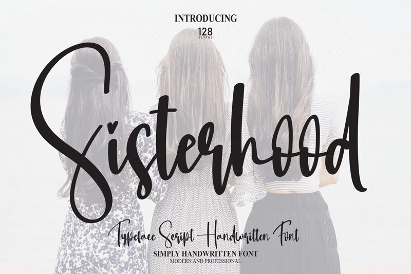 Sisterhood 字体