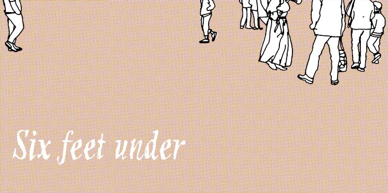 Six feet under 字体