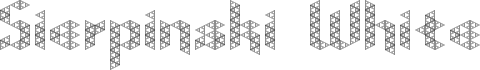 Sierpinski White Regular