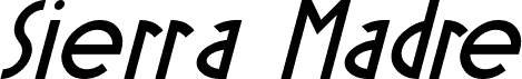 Sierra Madre Italic