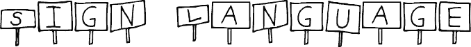 Sign Language Regular