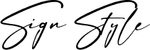 Sign Style DEMO