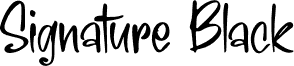 Signature Black
