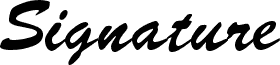 Signature Regular