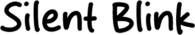 Silent Blink 字体