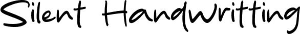 Silent Handwritting