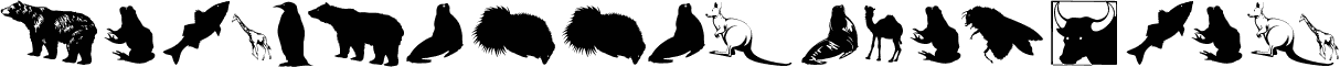 SilhouettesAnimalish