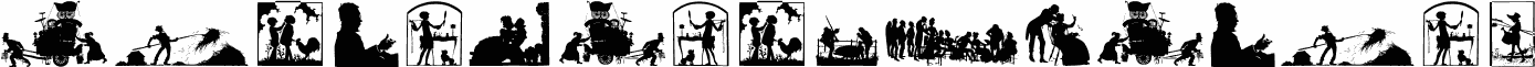 Preview of the SilhousOldfashion font