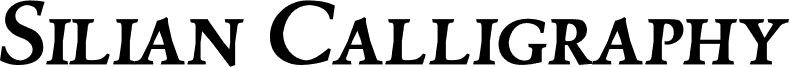 Silian Calligraphy Bold PERSONAL Regular