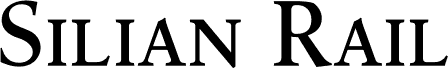 Silian Rail PERSONAL USE Bold font