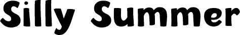 SillySummer fonte