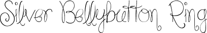 Silver Bellybutton Ring Reg