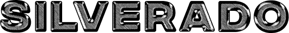 SILVERADO PERSONAL USE Regular 字体