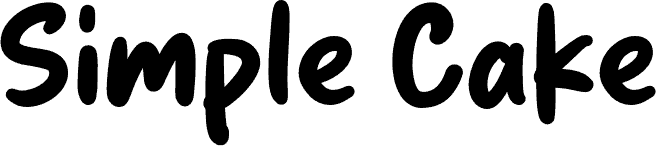 Simple Cake font | Fonts2u.com