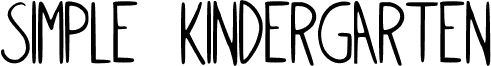 Simple_kindergarden