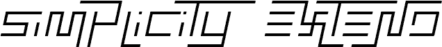 Simplicity Extend Thin Italic