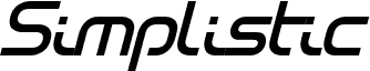 Simplistic Italic