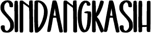 Sindangkasih fonte
