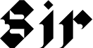 Preview of the Sir Robin's Minstrels Regular font