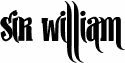 Preview of the sir william font
