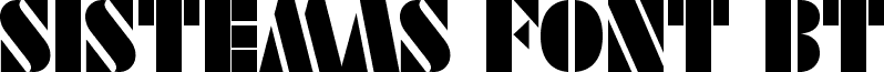 SISTEMAS FONT BT