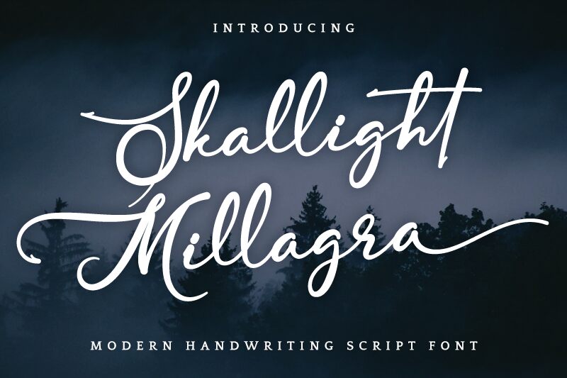 Skallight Millagra Czcionka