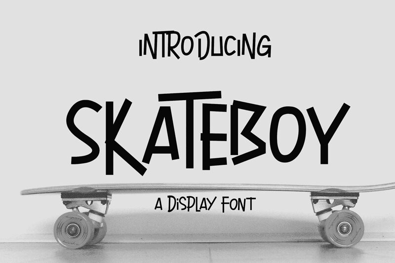 Skateboy 字体