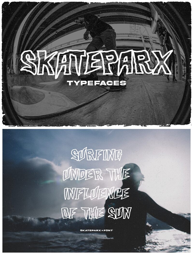 Skateparx Czcionka