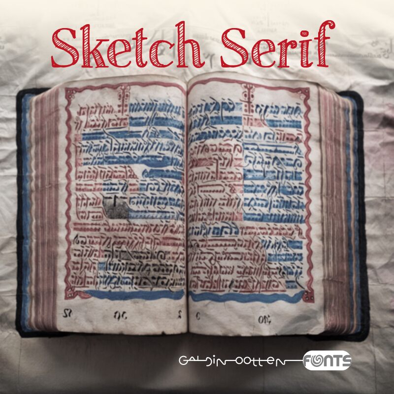 Sketch Serif Czcionka
