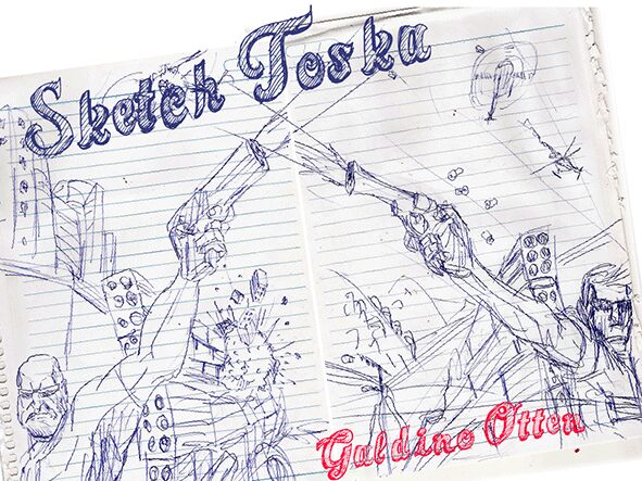 Sketch Toska Schriftart