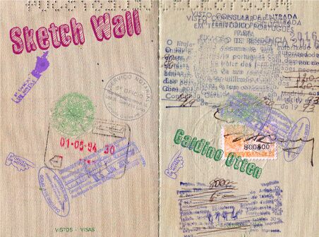 Sketch Wall Schriftart