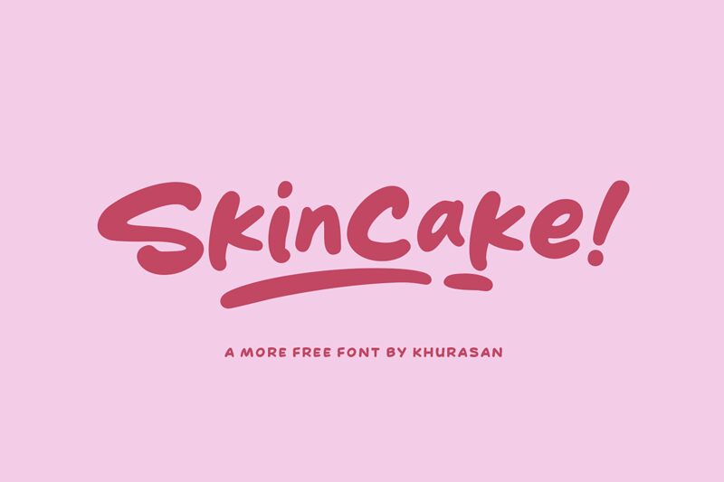 Skincake Czcionka
