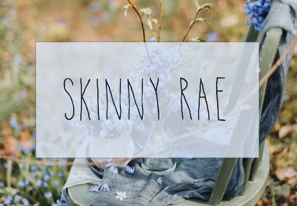 Skinny Rae Druh písma