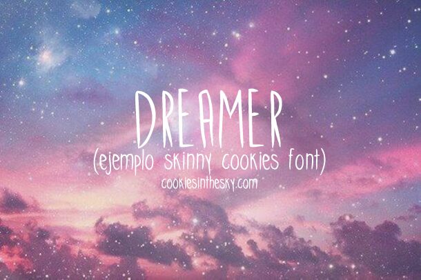 Skinnycookies 字体
