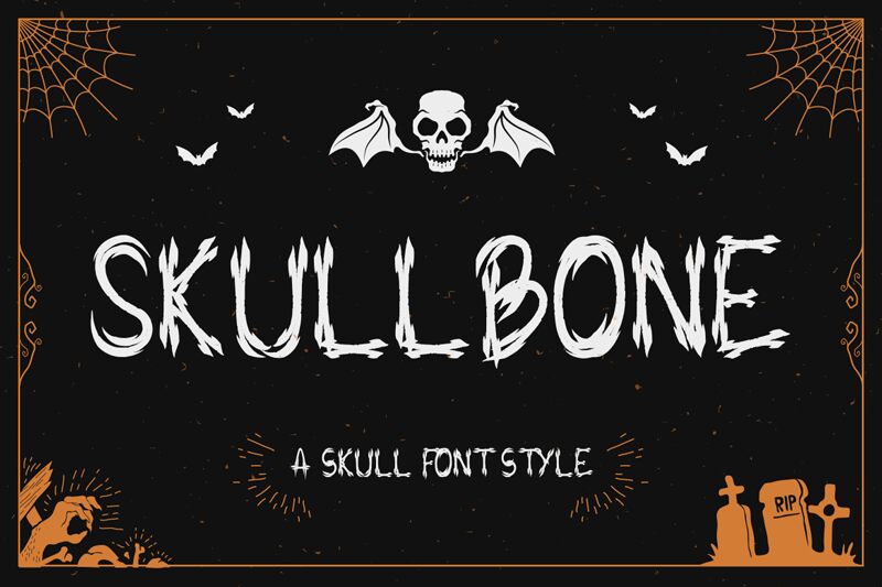 Skullbone font | Fonts2u.com