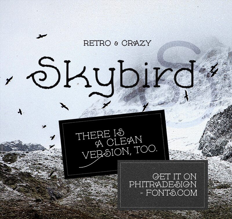 Skybird Czcionka