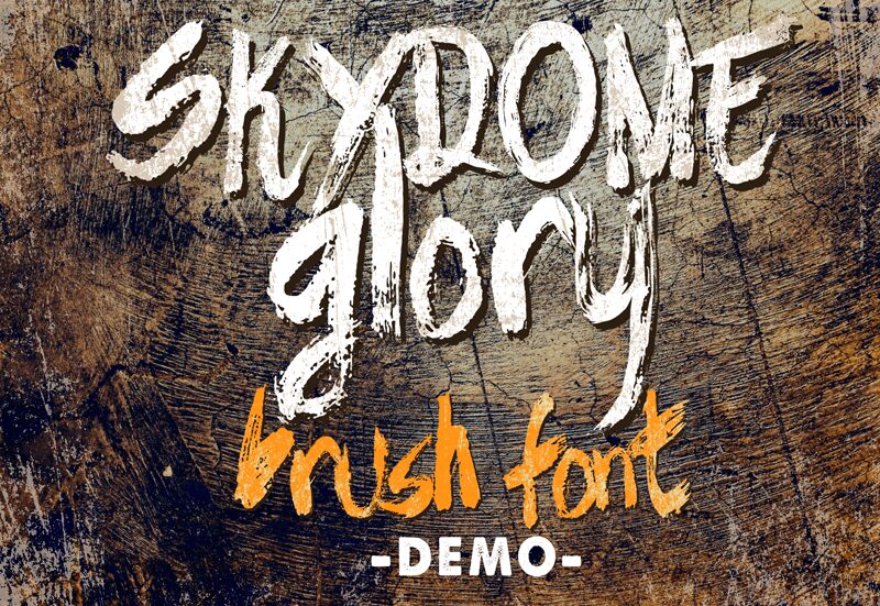 Skydome Glory Font