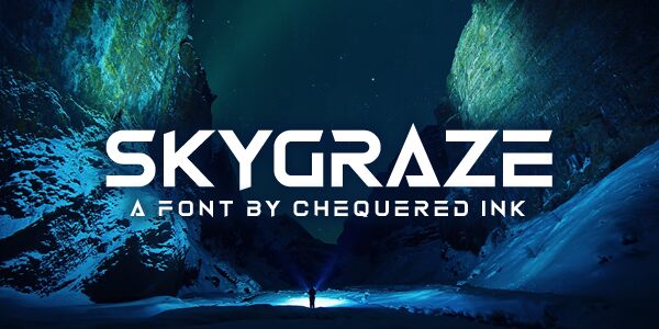 Skygraze Schriftart