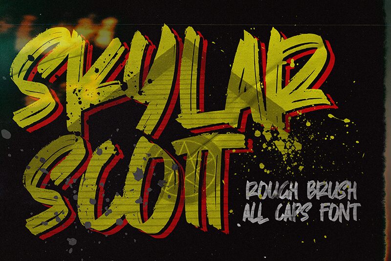 Skylarr Scott Schriftart