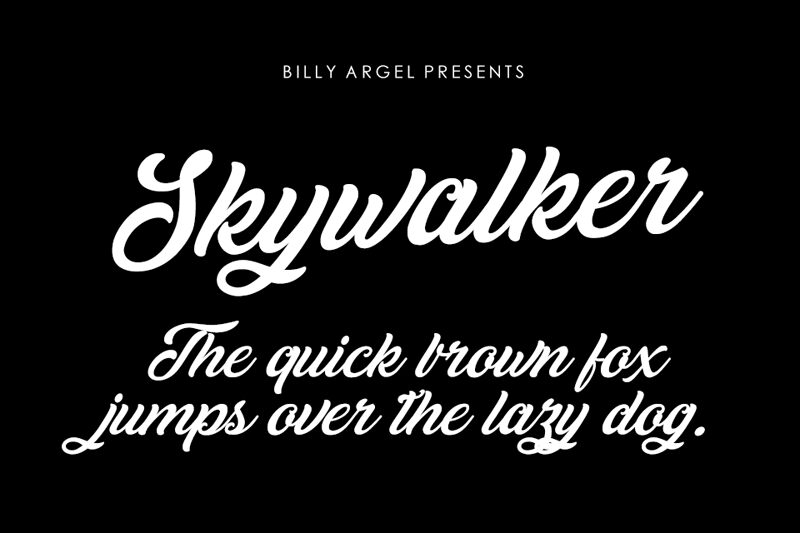 Skywalker Schriftart