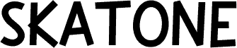 Skatone шрифт