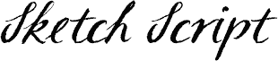 Sketch ScriptRegular