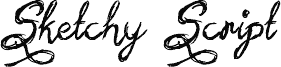 Sketchy Script