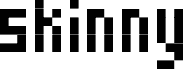Preview of the Skinny font