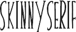 skinnyserif