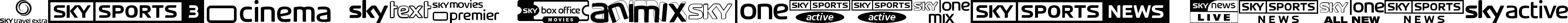 Sky TV Channel Logos