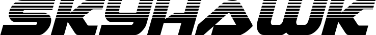 Skyhawk Halftone Italic